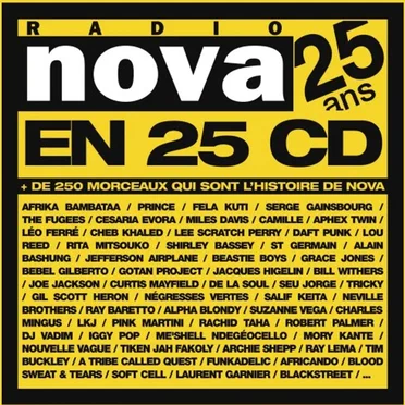 25 ans de Radio Nova by Various Artists - album cover