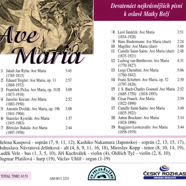 Ave Maria by Various Artists - album cover