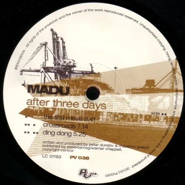 After Three Days by Madu - album cover