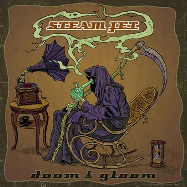 Doom & Gloom by Steam Jet - album cover