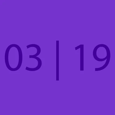 Calendar - 03 | 19