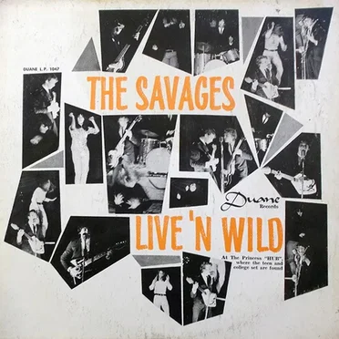 Live’n Wild by The Savages - album cover