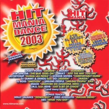 Hit Mania Dance 2003 by Various Artists - album cover