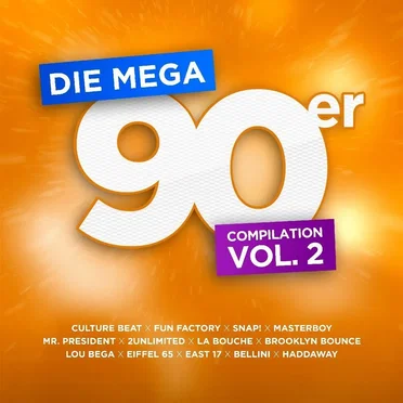 Die Mega 90er Vol. 2 by Various Artists - album cover