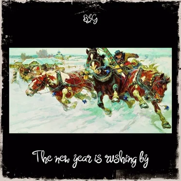 The new year is rushing by