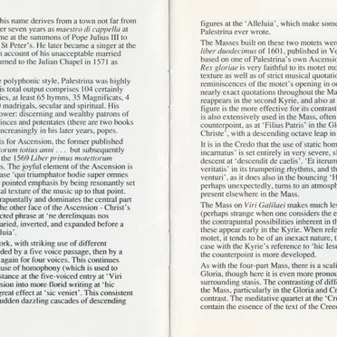 Missa O Rex Gloriae / Missa Viri Galilaei