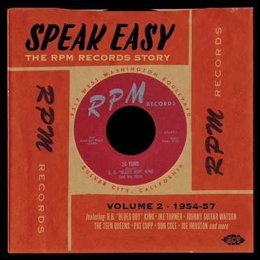 Speak Easy: The RPM Records Story Vol. 2 1954–1957 by Various Artists - album cover