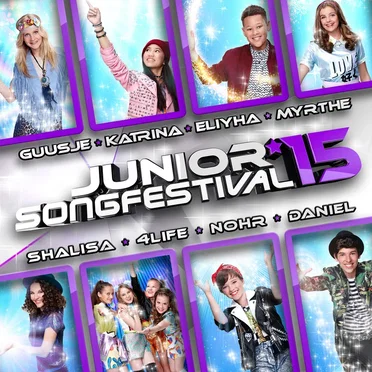 Junior Songfestival ’15 by Various Artists - album cover