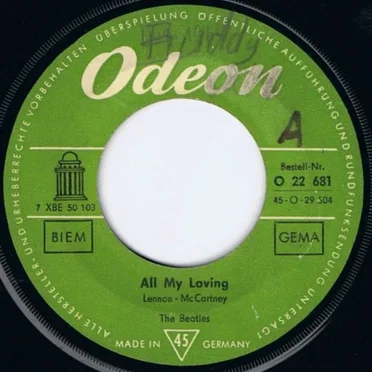 All My Loving / I Wanna Be Your Man