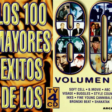 Los 100 mayores éxitos de los 80, volumen 2 by Various Artists - album cover