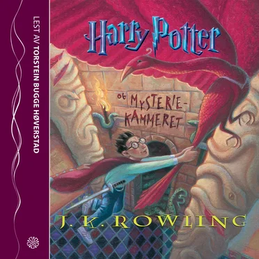 Harry Potter og mysteriekammeret by J. K. Rowling - album cover