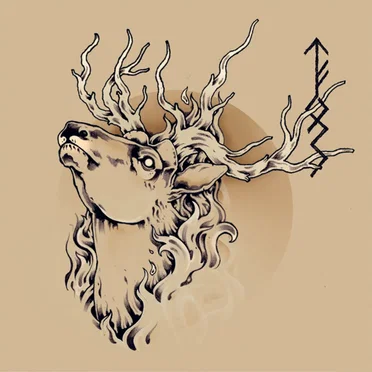 Algiz + Berkanan by The Flight of Sleipnir - album cover