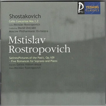 Cello Concertos Nos. 1, 2 / Satires (Pictures Of The Past), Op.109