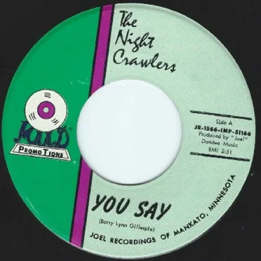 You Say / Night Crawlin’ by The Night Crawlers - album cover
