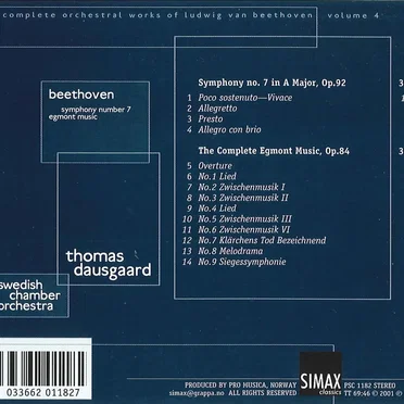 Symphony No. 7, Egmont