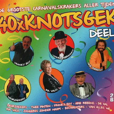 40x knotsgek, deel 1 by Various Artists - album cover