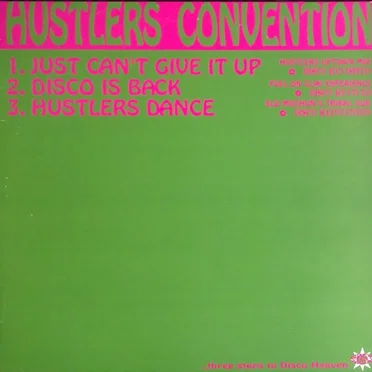 Just Can't Give It Up by Hustler’s Convention - album cover