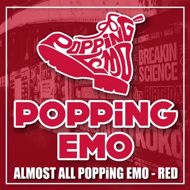 ALMOST ALL POPPiNG EMO‐RED