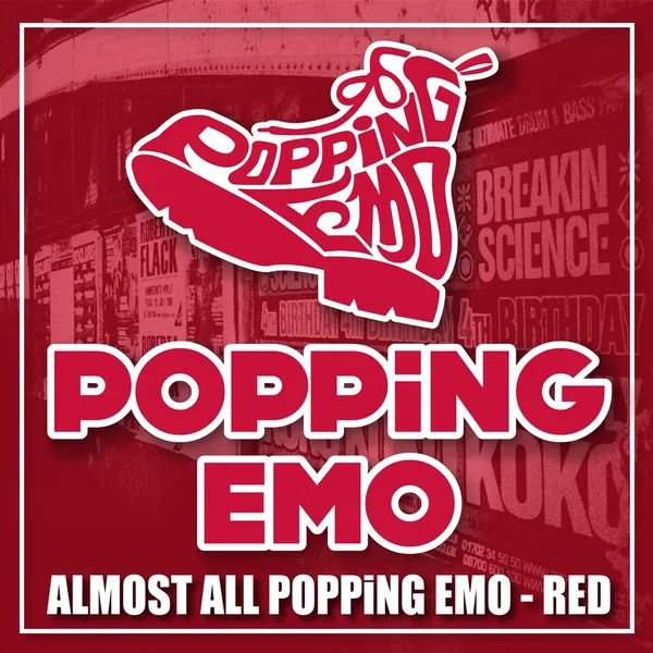 ALMOST ALL POPPiNG EMO‐RED