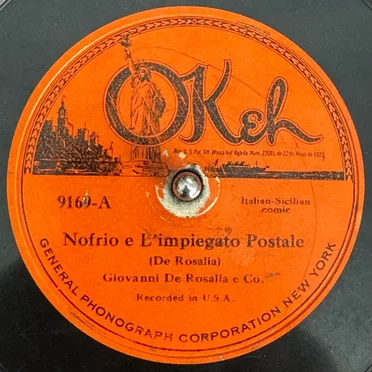 Nofrio e l'impiegato postale / Nofrio abbraccia la cameriera by Giovanni De Rosalia - album cover