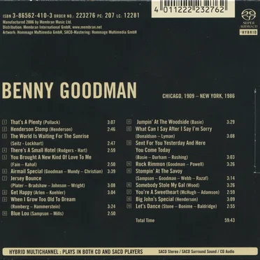 Supreme Jazz: Benny Goodman