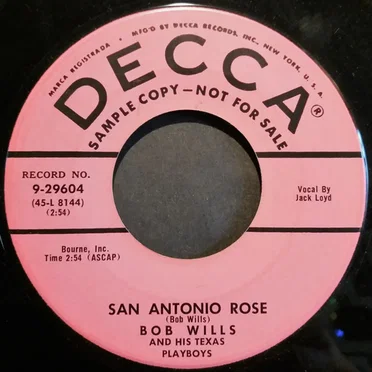 San Antonio Rose / I'll Follow Wherever You Go