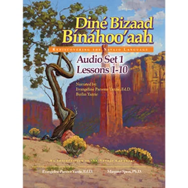 Diné Bizaad Bínáhooʼaah, Audio Set 1 by Evangeline Parsons Yazzie - album cover
