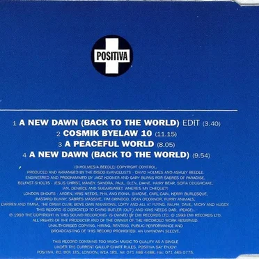 A New Dawn (Back to the World)