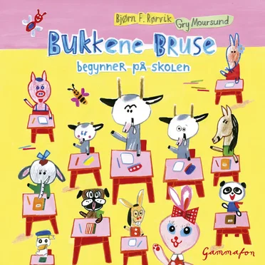 Bukkene Bruse begynner på skolen by Bjørn F. Rørvik - album cover