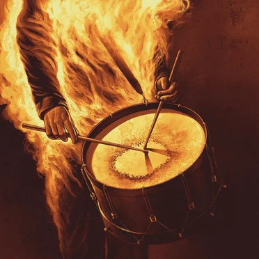 BANG THE DRUM by The Feal - album cover
