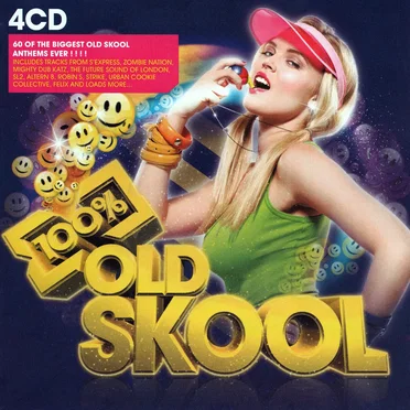 100% Old Skool by Various Artists - album cover