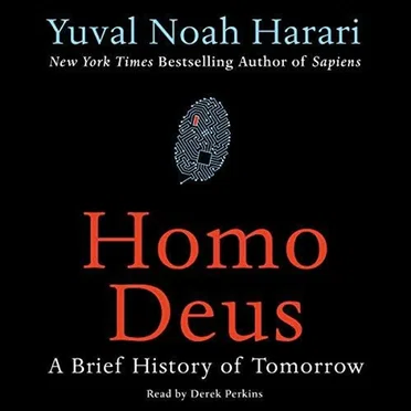 Homo Deus: A Brief History of Tomorrow by Yuval Noah Harari - album cover