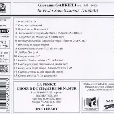 In Festo Sanctissimae Trinitatis