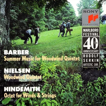 Barber: Summer Music for Woodwind Quintet / Nielsen: Woodwind Quintet / Hindemith: Octet for Winds & Strings by Various Artists - album cover