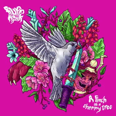 A Finch in a Cherry Tree