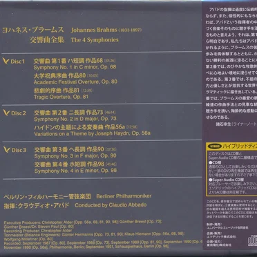 Brahms: 4 Symphonien / Overtures