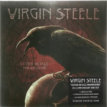 Seven Devils Moonshine by Virgin Steele - album cover