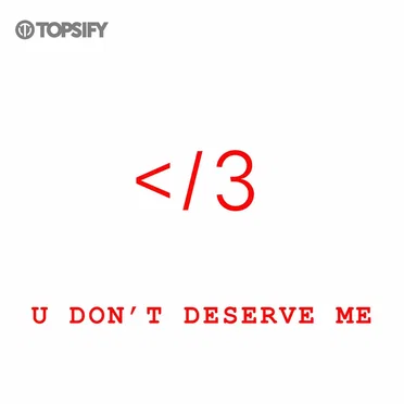 u don't deserve me by Various Artists - album cover