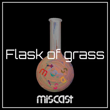 Flask of grass