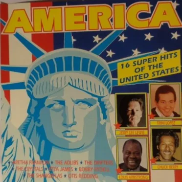 America: 16 Super Hits of the United States by Various Artists - album cover