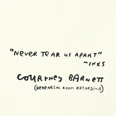Never Tear Us Apart (rehearsal room recording)
