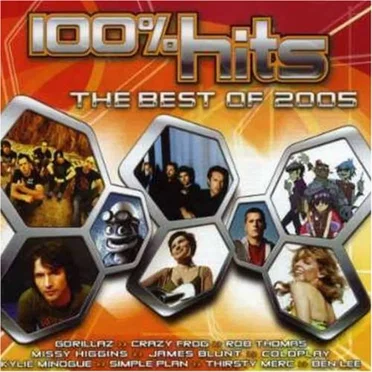 100% Hits: The Best of 2005 by Various Artists - album cover