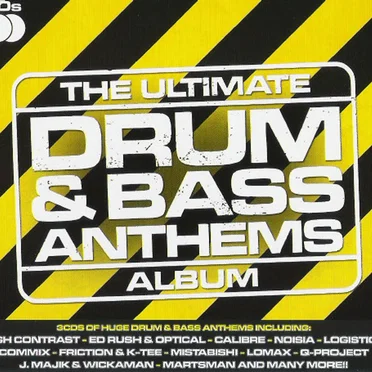 The Ultimate Drum & Bass Anthems Album by Various Artists - album cover