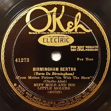 Birmingham Bertha / Moanin' Low