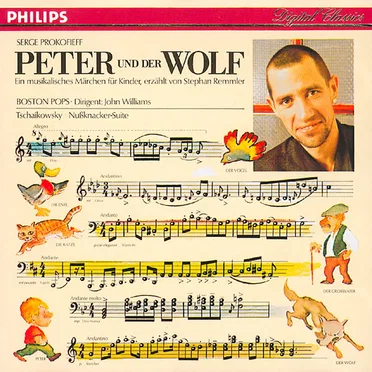 Peter und the Wolf / Nußknacker-Suite by Prokofiev - album cover