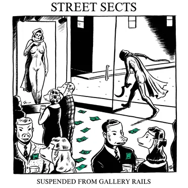 Gentrification IV: Suspended From Gallery Rails