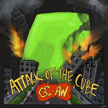 Attack Of The Cube by Gelatinous Cube and the Ambiguous Wrecks - album cover