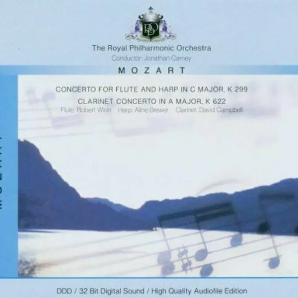Concerto for Flute and Harp in C major, K. 299 / Clarinet Concerto in A major, K. 622