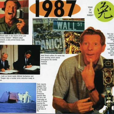 A Time to Remember: 1987 by Various Artists - album cover