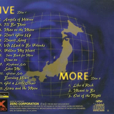 Live and More by Fair Warning - album cover